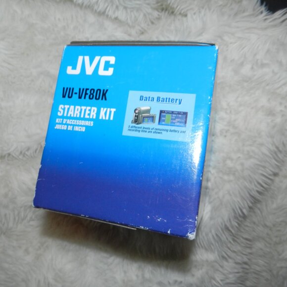 JVC STARTER KIT JVC VU-VF80K CARRY CASE, STRAP, BATTERY PACK, Mini DV tape - Picture 11 of 16